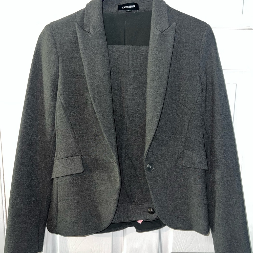 Express Gray Pantsuit